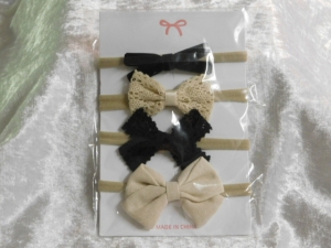 Bow Headband Set of 4 - Pack 2